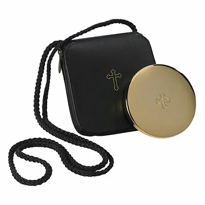 £48.52 • Buy Communion Pyx With Burse + 24 Karat Gold Plate