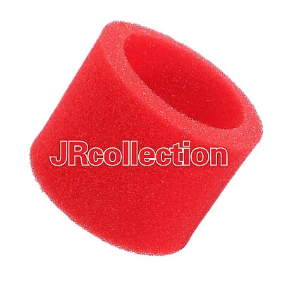 Red Air Filter Foam  Fit Motorcycle Atv Quad Scooter Go Kart - 44mm 45mm 46mm  • $6.99