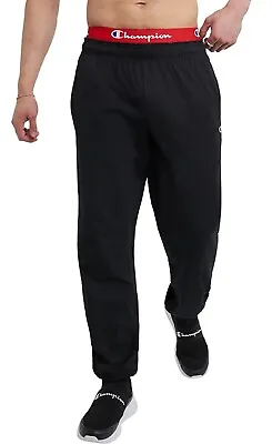 Champion Men's Joggers Lightweight Pants Cotton Pants For Men Black M • $20.89