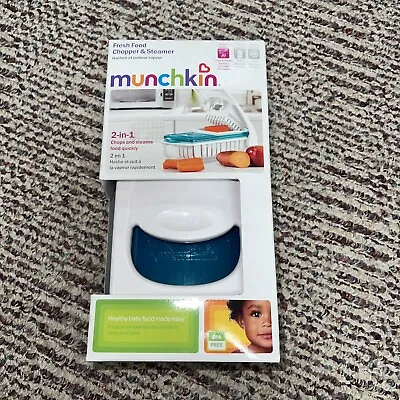 New! Munchkin Fresh Food Chopper & Steamer Discontinued By Manufacturer Free S&H • $28.95