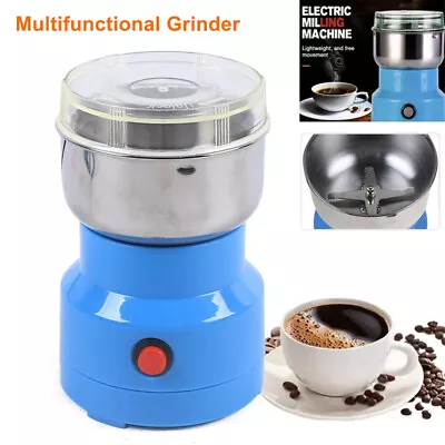 Electric Grain Dry Grinder Cereal Mill Flour Powder Machine Coffee Bean Walnut • $18.99