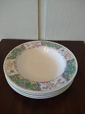 Mikasa Soup/Pasta Bowls Provincial Villa Medici Set Of 4 Vintage • $19.99