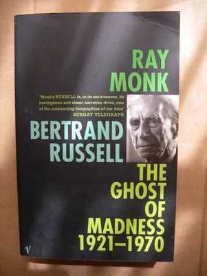 £5.60 • Buy Bertrand Russell: The Ghost Of Madness1921-1970 By Ray Monk