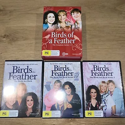 BIRDS OF A FEATHER Complete Series 1-9 DVD Series With Extra Series Region 4 • $69.99