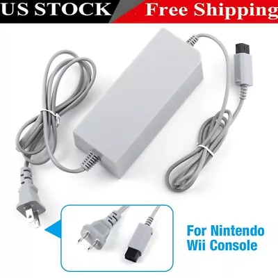 AC Wall Power Supply Adapter Charger Cable Cord For Nintendo Wii Console - SALE • $10.99