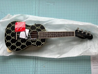 $200 • Buy Fender Billie Eilish Ukulele Walnut Fingerboard - Black