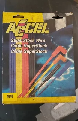 Vintage USA ACCEL 4040 Universal Fit Spark Plug Wire Set Missing Coil • $45