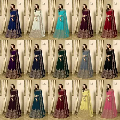 $72.37 • Buy Indian New Heavy Salwar Kameez Party Wear Designer Wedding Pakistani Dress Suit