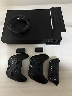 Microsoft Xbox One X 1TB Home Console - Black - Model 1787 • $125