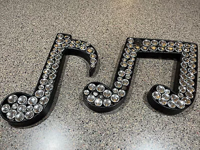 Bling Music Notes Wall Decor • $21.77