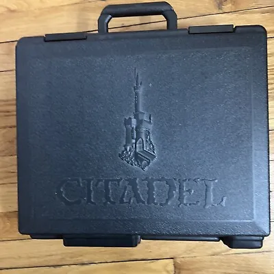 Citadel Black Figure Case Carry Hard Plastic With Used Foam • $35