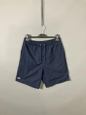 LACOSTE Swim Shorts - Size Small W30 - Navy - Great Condition - Men’s • £34.99