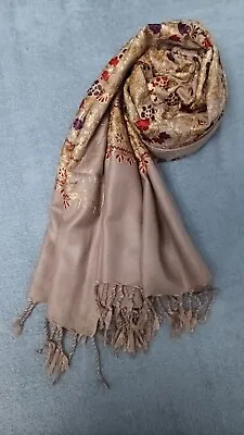 Indian Kashmiri Embroidery  Shawl • £20.99