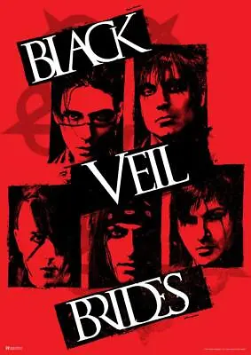 $13.98 • Buy Black Veil Brides Red Music Andy Biersack Merch BVB Band Fall Angel Poster 24x36