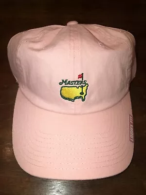 Masters Hat From Augusta National Golf Pink Ladies Fit NWT BALL CAP • $49.50