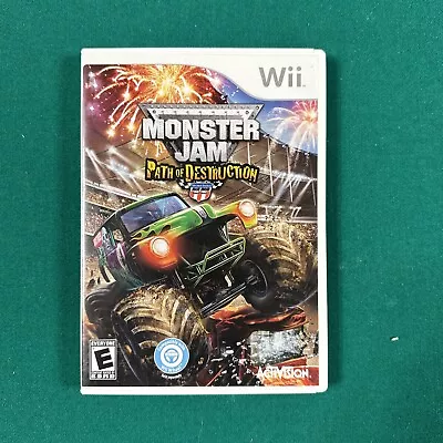 Monster Jam: Path Of Destruction (Nintendo Wii 2010) • $13.99