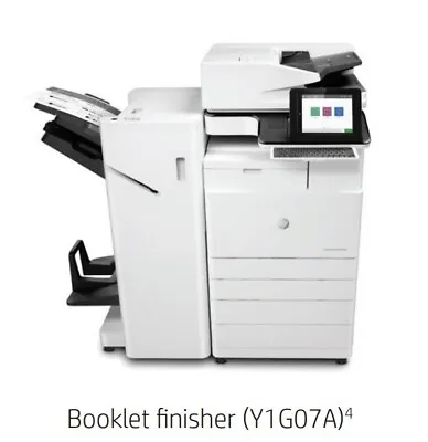 HP Laserjet Managed MFP E87660 A4 A3 Colour Laser Printer With Booklet Finisher • £1399.95