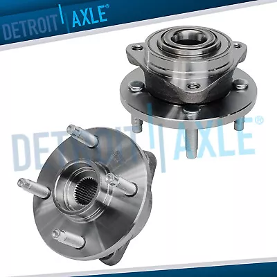 Pair Front Wheel Hub & Bearings For Cobalt Saturn Ion Pontiac G5 4-Lug Non-ABS • $72.92