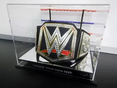 ✺New✺ WWE Championship Belt Mirror DISPLAY CASE - Wrestling WWF UFC MMA Boxing • $174.99