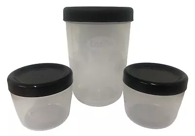 Easiyo Extra 1kg Yogurt Jar & X2 Lunchtakers For Use With Red Yoghurt Maker • £13.49