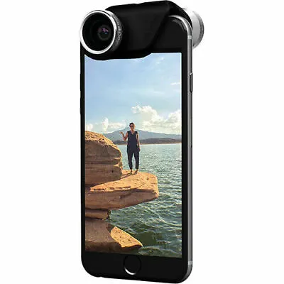 Official OLLOCLIP 4-in-1 Photo Lens IPhone For 6/6s/6 Plus/6s Plus || Fisheye  • £9.96