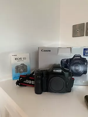 Canon EOS 5D Mk 1 Classic- Digital SLR Camera Body- Full Frame Sensor -UK Seller • £200