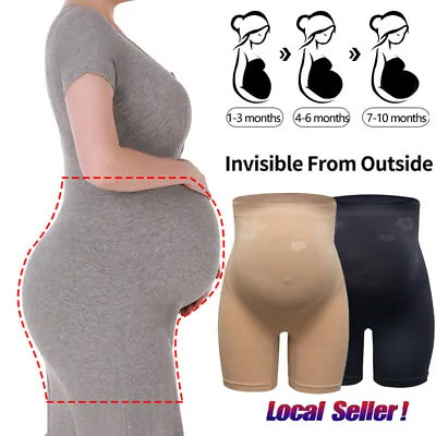 £16.99 • Buy Women Maternity Pregnancy Short Panty Belly Adominal Support Shapewear Underwear