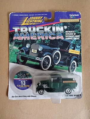 1929 FORD MODEL A  TRUCK Truckin'  America  #13   By Johnny Lightning • $12