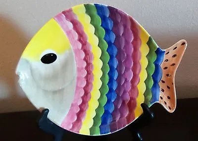 Studio Nova Colorscale Fish Dinner Plate • $28.79