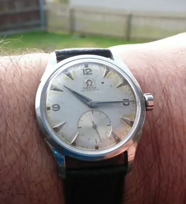 Omega 1950 Vintage Mans Watch 342 RareOverhauled Guaranteed • $1250