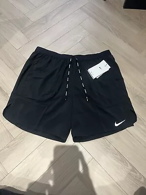 Nike Flex Stride Brief Running Shorts Black Large • £38