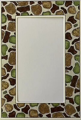 MINI CAMOUFLAGE Die-Cut “Frame Ups”FRAME(3-1/4”x4-1/2”)My Minds Eye•Hunting•Wood • $2.59