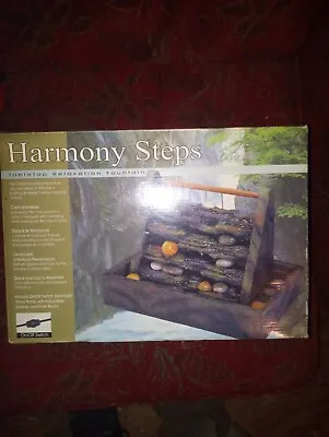 Harmony Steps Tabletop Relaxation Rest Tranquil Fountain Waterfall Rocks| As Is  • $9.99