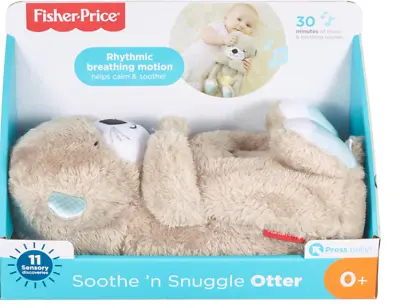 ORIGINAL Fisher-Price Baby Sound Machine Soothe 'n Snuggle Otter Portable Plush • $64.99