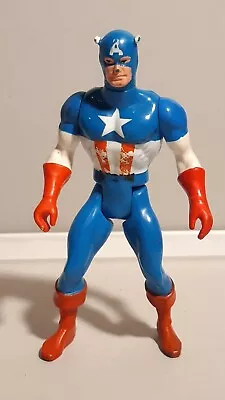 Marvel Secret Wars Captain America 4.75  Figure (1984) • £10.40