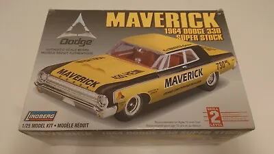 Lindberg Maverick 1964 Dodge Super Stock - 1/25 Scale Model Kit Collection Lot • £24.95