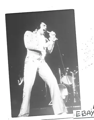 Rare Elvis Original Photo Old Kodak 1970's Concert Action Estate Find Lot 209 • $2.99