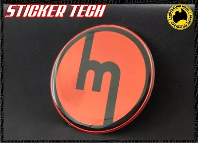 Rotary M Red & Black Mazda Wheel Center Cap Hub Badge Sticker Suits Rx3 Rx7 Rx2 • $20