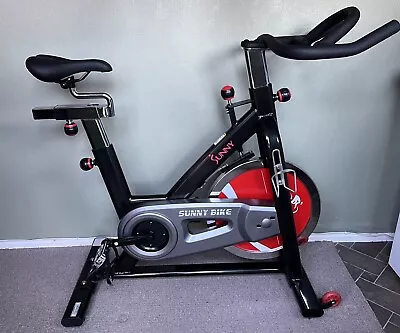 Exercise Bike -Sunny Spin Fitness Indoor Cycle 22kg Wheel • £75