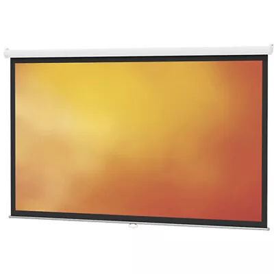 Da-Lite 33420 Model B Manual Projection Screen (72 X 72 ) Matte White-1.0 • $39.99