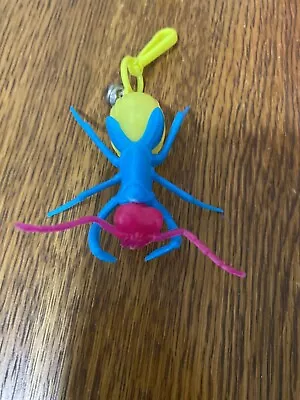 Vintage 1980s Plastic Bell Charm Rare Spider Water Squirter￼ Charm 80s Necklace • $24.99