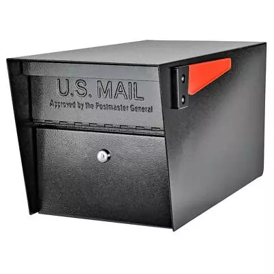 Mail Boss Post-Mount Mailbox W/ High Security Reinforced Locking System Black • $119.90