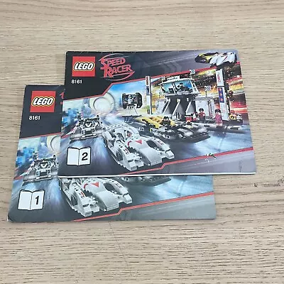 LEGO®  -  Speed Racer - Cruncher Block & Racer X - 8160 - INSTRUCTION BOOKLET • $15