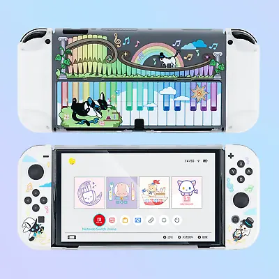  GeekShare Protective Case For Nintendo Switch OLED Clear Shell Game Accessories • $23.09