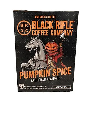 Black Rifle Coffee Company Pumpkin Spice Medium 22 K-Cups Pods • $16.99