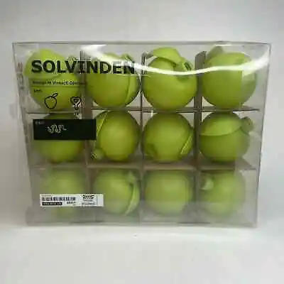 Ikea Solvinden Green Apple Shaped String Light Covers No Lights Set Of 12 • $29.99