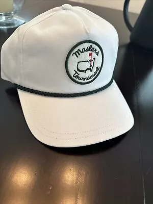 Masters White Baseball Hat Cap • $10