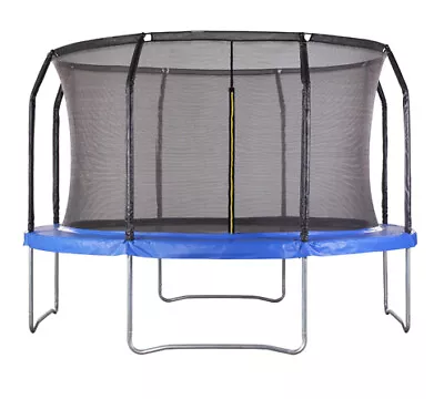 Air League 14ft Trampoline With Enclosure Blue • £219.95