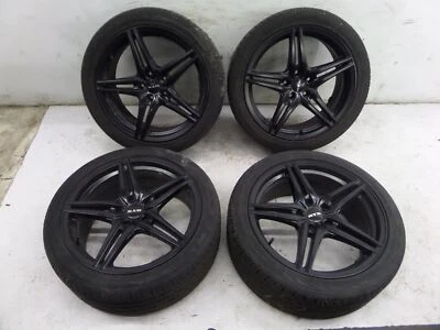 $474.99 • Buy VW Audi 18  RTX Black Wheels 5 112 B5 B6 B7 B8 A4 S4 A5 S5 MK5 MK6 M7 Golf GTI