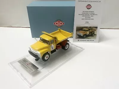 1/43  1965 ZIL MMZ 555 USSR Dump Truck DIP MODELS #155503 • $299.96